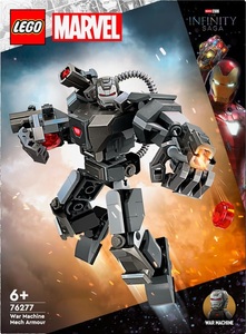 LEGO, 76277 War Machine Mech Multicolor, LEGO Marvel 76277 War Machine Mech, baubare Spielzeug-Actionfigur