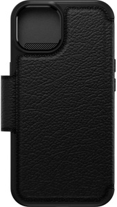 OTTERBOX, Otterbox Strada Case Apple iPhone 14 Schwarz, OTTERBOX Strada Series - Booklet (Passend für Modell: Apple iPhone 14)