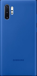 Samsung, Samsung Silicone Cover blue Hülle, Samsung - Hülle EF-PN975TL Note 10 Plus, Blau