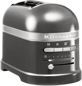 KITCHENAID, KitchenAid 5KMT2204 Toaster Medaillon Silber, KitchenAid 5KMT2204 Toaster Medaillon Silber