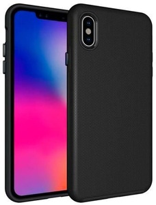 EIGER, Eiger iPhone Xs Max North Case Premium Hybrid Schutzhülle Schwarz (EGCA00123), 