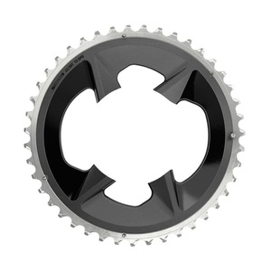 SRAM, SRAM Road Rival AXS X-Sync Kettenblatt 12-fach DM schwarz 43T 2022 Kettenblätter, SRAM Chainring Rival eTap AXS 94 BCD w/Cover 2x12 Wide Kettenblätter
