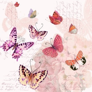 Feldner Partner, Feldner + Partner Butterfly Romance Servietten, Feldner + Partner Butterfly Romance Servietten