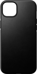 Nomad, Nomad - iPhone 14 Plus MagSafe Echtleder Hülle Rugged Case (NM01276685) - Schwarz, Nomad Back Cover Modern Leather iPhone 14 Plus Schwarz