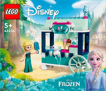 LEGO, 43234 Elsas Eisstand Multicolor, LEGO Disney Frozen 43234 Elsas Eisstand, Eiskönigin-Spielzeug mit Elsa-Puppe