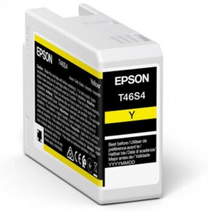Epson, Epson Tintenpatrone T46S400 yellow, Epson Tintenpatrone, gelb, SureColor SC-P700, T46S400, (26ml)