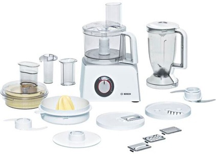 Bosch, Bosch MCM 4200 - Kompaktküchenmaschine (Weiß/Silber), Bosch Küchenmaschine MCM4200 Weiss