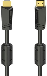 HAMA, HAMA 205009 HS HDMI 4K M/M 10M - HDMI-Kabel (Schwarz), hama 00205009 High Speed HDMI?-Kabel, Stecker - Stecker, 4K, Ethernet, vergoldet, 10,0 m