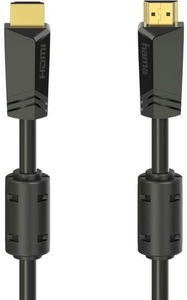 HAMA, HAMA 205009 HS HDMI 4K M/M 10M - HDMI-Kabel (Schwarz), hama 00205009 High Speed HDMI?-Kabel, Stecker - Stecker, 4K, Ethernet, vergoldet, 10,0 m