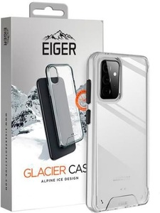 Samsung, Eiger - Samsung Galaxy A72 5G Glacier Case Hybrid Schutzhülle (EGCA00284) - Transparent, Eiger Samsung Galaxy A72 Glacier Cover Transparent