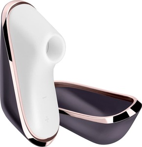 Satisfyer, Satisfyer Pro Traveler, SATISFYER Traveler - Klitorisstimulator (Aubergine/Rosegold)