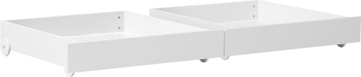 FLEXA, Bettschubladen 2er Set WHITE, Flexa, Bettschublade 2er Set WHITE / NOR