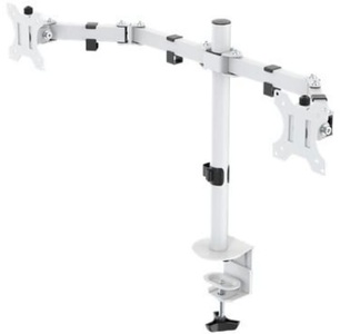 Deltaco, DELTACO GAM-040-W - Monitorhalterung (Weiss), DELTACO GAM-040-W - Monitorhalterung (Weiss)