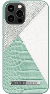 Apple, iDeal of Sweden - iPhone 12 Pro Max Hardcase Hülle Atelier Case (IDACSS21-I2067-268) - Palladian Mint Snake, 