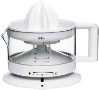 Braun, Braun Tributecollection Cj3000 Zitruspresse - Zitruspresse (Weiss), Braun TributeCollection CJ3000 Saftpresse