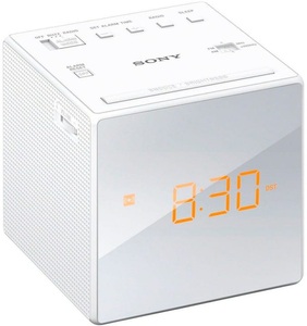 Sony, RADIOWECKER, Sony Radiowecker »ICF-C1 Weiss«