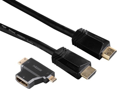HAMA, Hama 74242 - HDMI-Kabel (Schwarz), Hama 74242 - HDMI-Kabel (Schwarz)