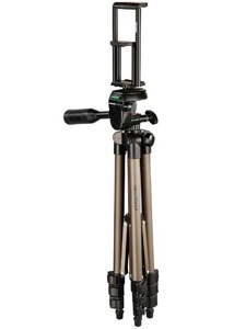 HAMA, Hama 00004619 Tripod F/mobiles&tablet - Dreibein-Stativ (Champagner), HAMA 00004619 TRIPOD F/MOBILES&TABLET - Dreibein-Stativ,