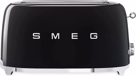 SMEG, SMEG 50's Retro Style Langschlitztoaster 2 Scheiben schwarz, SMEG 50's Retro Style Langschlitztoaster 2 Scheiben schwarz