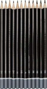 Micasa, Bleistifte schwarz CLEA, Micasa, Bleistift-Set CLEA