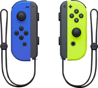 Nintendo, Nintendo Joy-Con - Controller (Blau/Neon-Gelb), Nintendo Switch Joy-Con 2er-Set Blau/Neon-Gelb Gaming Controller