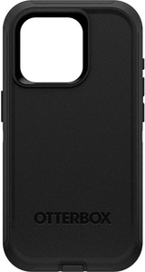 OTTERBOX, OtterBox Defender iPhone 15 Pro Schwarz Smartphone Hülle, Defender, Handyhülle