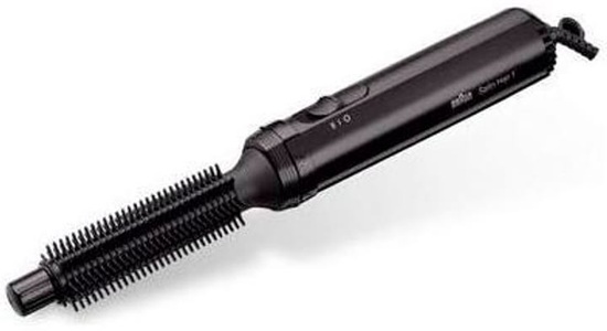 Braun, Satin Hair 1 AS 110, Warmluftbürste, BRAUN Satin Hair 1 AS110 - Warmlüftbürste (Schwarz)