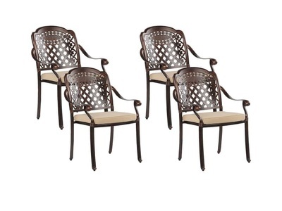 Beliani MANFIRA Gartenstuhl-Set