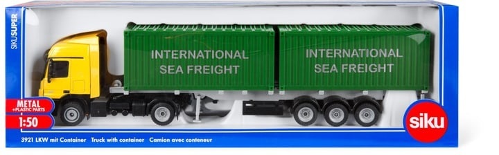 undefined, LKW mit Container, Siku LKW mit Container Modellfahrzeug