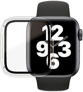 Apple, Panzerglass - Apple Watch (40 mm) Antibakterieller Hardcase Bumper + Display Schutzfolie (3642) - Transparent, Panzerglass Displayschutz Full Body Apple Watch 6/SE (40 mm) Transparent