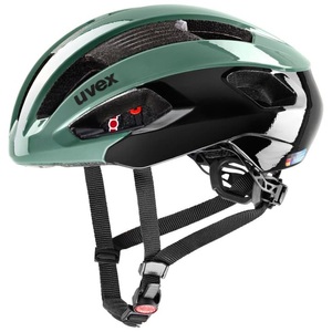 Uvex, Uvex Rise Velohelm smaragd, Uvex Rise Velohelm - Moss Green-Black (Grösse: 56-59)