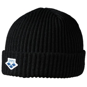 ARENA, Arena Unisex Mützen Arena Unisex Mütze Icons Beanie, Schwarz, ideal für Freizeit & Reisen, Schwarz, 