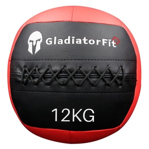 GladiatorFit Medizinball Ultra-strapazierfähiger Wall Ball 12 kg Medizinball