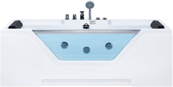 Beliani, Beliani Whirlpool-Badewanne GRENADA, 