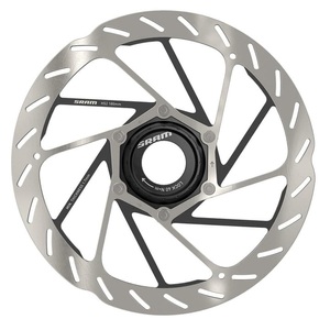 undefined, SRAM HS2 Bremsscheibe Centerlock 180mm 2022 Bremsscheiben, SRAM Rotor HS2 Rounded CenterLock 180mm Bremsscheiben