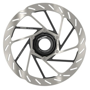 undefined, SRAM HS2 Bremsscheibe Centerlock 180mm 2022 Bremsscheiben, SRAM Rotor HS2 Rounded CenterLock 180mm Bremsscheiben