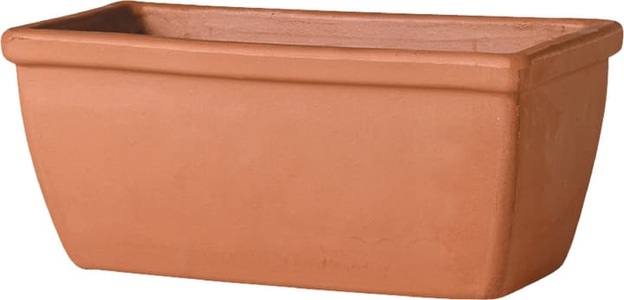DEROMA, DEROMA Blumenkasten ROMA, Deroma Blumenkasten Roma Terrakotta | 17 × 18 × 42 cm