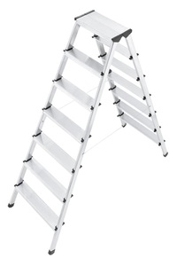 Hailo Sicherheits-Doppelstufenleiter D60