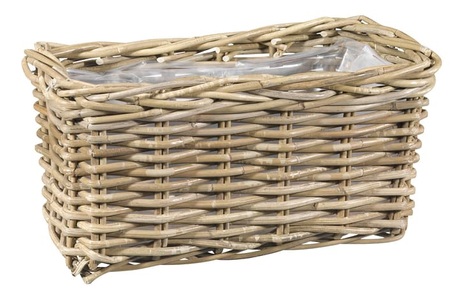 Do it + Garden, Pflanzenkasten, Rattan Balkonkasten Blumenkasten