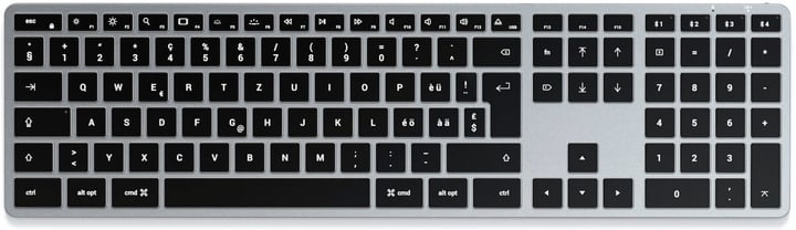 Satechi, SATECHI Slim X3 (CH Layout) - Tastatur (Space Grey), SATECHI Slim X3 (CH Layout) - Tastatur (Space Grey)