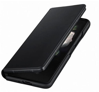 Samsung, SAMSUNG Leather Flip Cover - Schutzhülle (Passend für Modell: Samsung Galaxy Z Flip3 5G), 