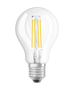 Osram, OSRAM LED EEK A+ (A++ - E) E27 Glühlampenform 5 W = 40 W Warmweiß (Ø x L) 45 mm x 77 mm 1 St., OSRAM 4058075436800 LED EEK F (A - G) E27 Glühlampenform 4.8 W = 40 W Warmweiß (Ø x L) 45 mm x 77 mm 1 St.