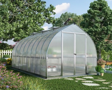 PALRAM, Palram Gewächshaus 8x16 Bella, Palram Gewächshaus Bella | 2.4 × 4.8 m