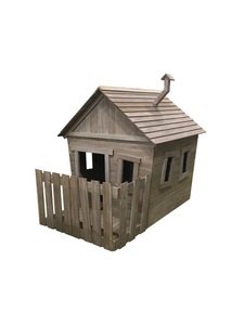 undefined, Spielhaus ELLEN MIT BALKON, Colibri Spielhaus Ellen mit Terrasse aus Hemlock | 208 × 140 × 170 cm