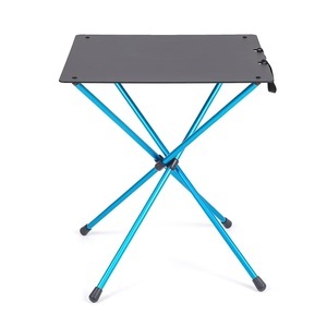 HELINOX, Helinox Café Campingtisch (Größe One Size, schwarz), Helinox Café - Campingtisch Black / Cyan Blue One Size