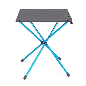 HELINOX, Helinox Café Campingtisch (Größe One Size, schwarz), Helinox Café - Campingtisch Black / Cyan Blue One Size