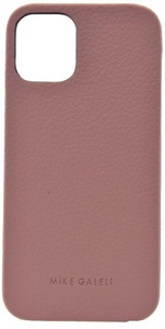 Apple, Mike Galeli - iPhone 12 Mini Echtleder Hülle Back Case (LENNYIP12_5.4-M02) - Rosa, 