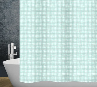Diaqua, diaqua Duschvorhang Mesh, Diaqua - Duschvorhang Textil Mesh, 180X240CM, Multicolor