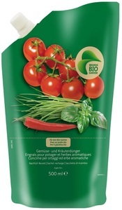 Migros-Bio Garden, Migros-Bio Garden Gemüse- und Kräuterdünger Nachfüller, 500 ml, 
