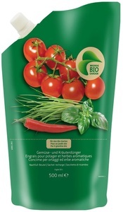 Migros-Bio Garden, Migros-Bio Garden Gemüse- und Kräuterdünger Nachfüller, 500 ml, Migros Bio Garden Gemüse- und Kräuterdünger Nachfüller, 500 ml Flüssigdünger